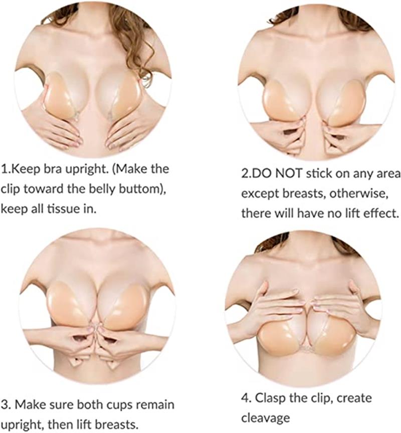 Reggiseno Adesivo Push-Up Invisibile