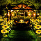 Lucine Solari a LED da Giardino a Forma di Girasole