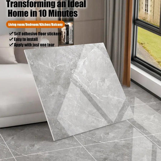 🧱 ✨ Piastrelle autoadesive per pavimenti – Spesse, impermeabili, facili da applicare e rimuovere ✨