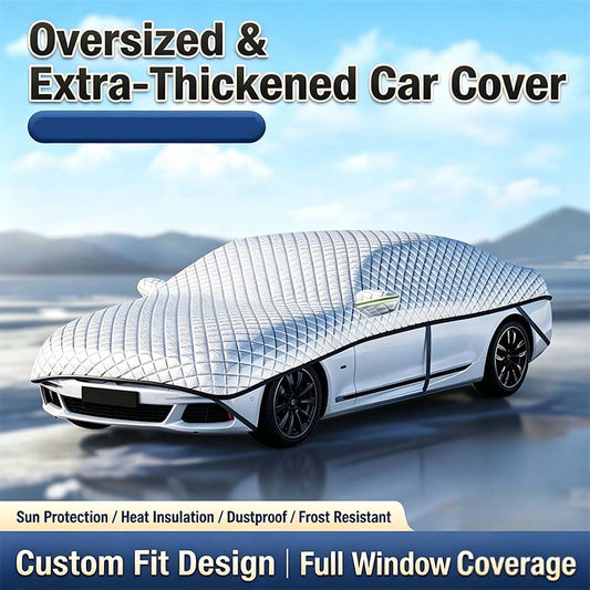 🥳SUPER OFFERTA 2026🥳💞50.000+ VENDUTI!⚡❄️☀️ 50% SCONTO! Copriauto Parziale Spesso – Tessuto resistente, installazione veloce. Protegge dal sole e dalla neve – preserva la carrozzeria tutto l’anno! 🛡️✨