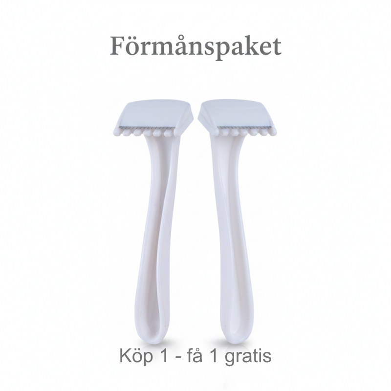 Precisionsrakhyvel för bikini och armhålor