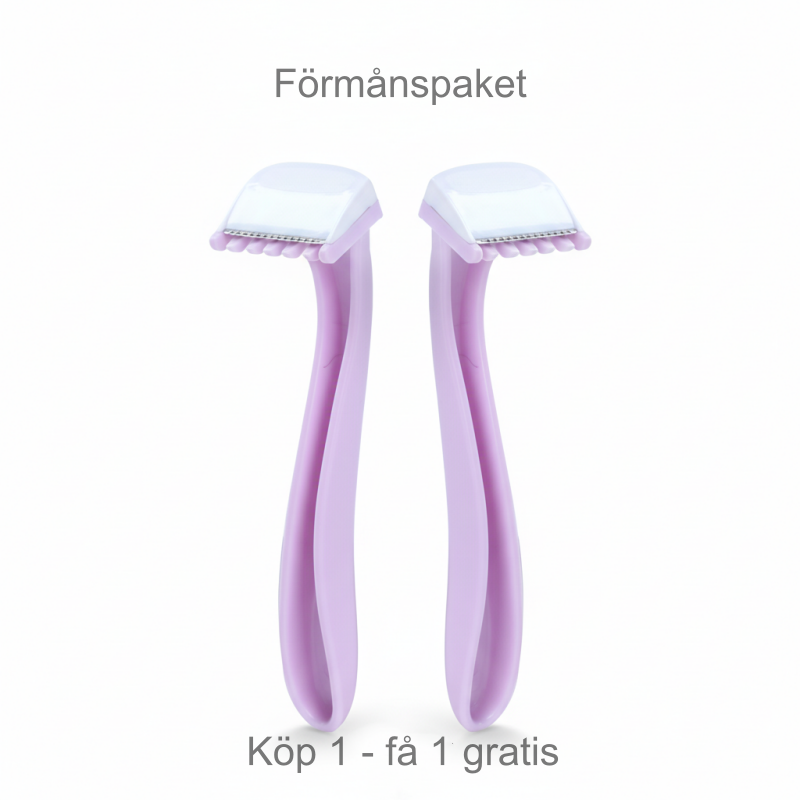Precisionsrakhyvel för bikini och armhålor