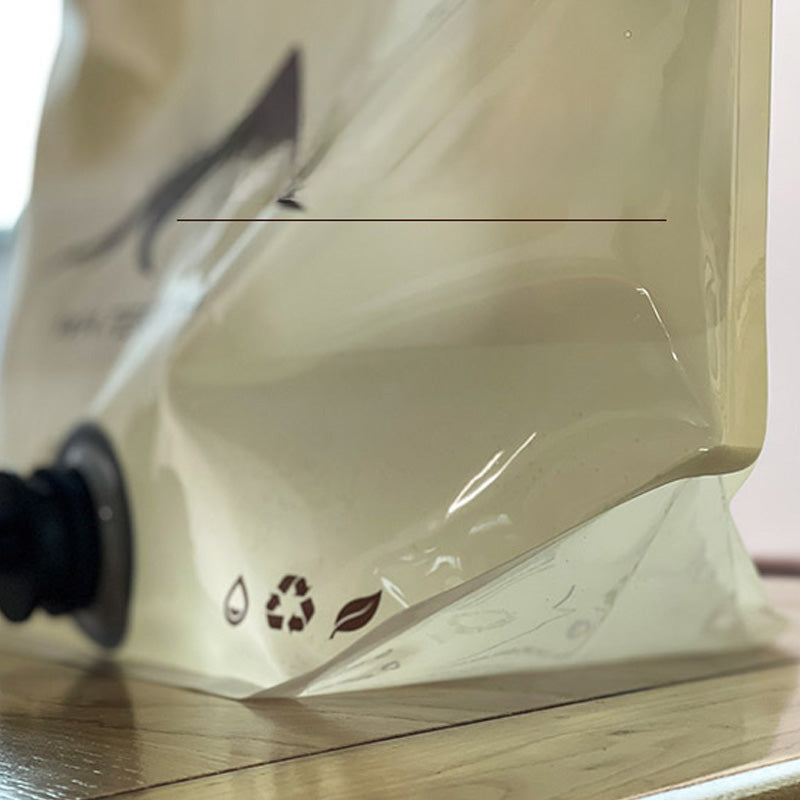 Borsa contenitore per acqua pieghevole di grande capacità per esterni