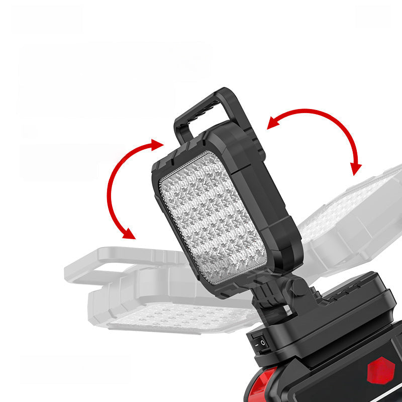 Lampada da lavoro a LED portatile con rotazione a 180°