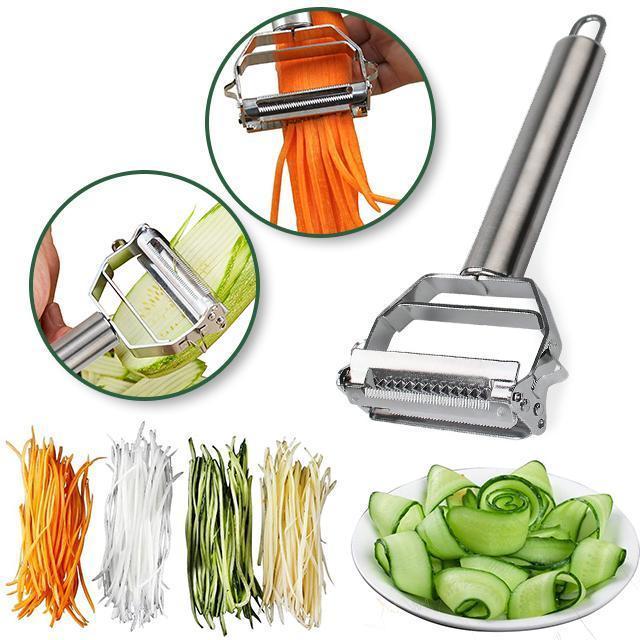Acciaio Inox Multifunzione Affettaverdure