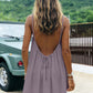 👗 50% SCONTO! ☀️ Miniabito estivo con schiena scoperta e spalline sottili – Leggero e casual – Perfetto per la spiaggia, i festival o le calde giornate estive – Design fresco e giocoso 🌊✨