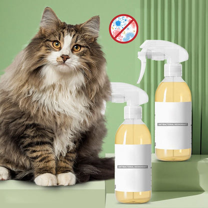 Spray Deodorante Antibatterico per Cani e Gatti