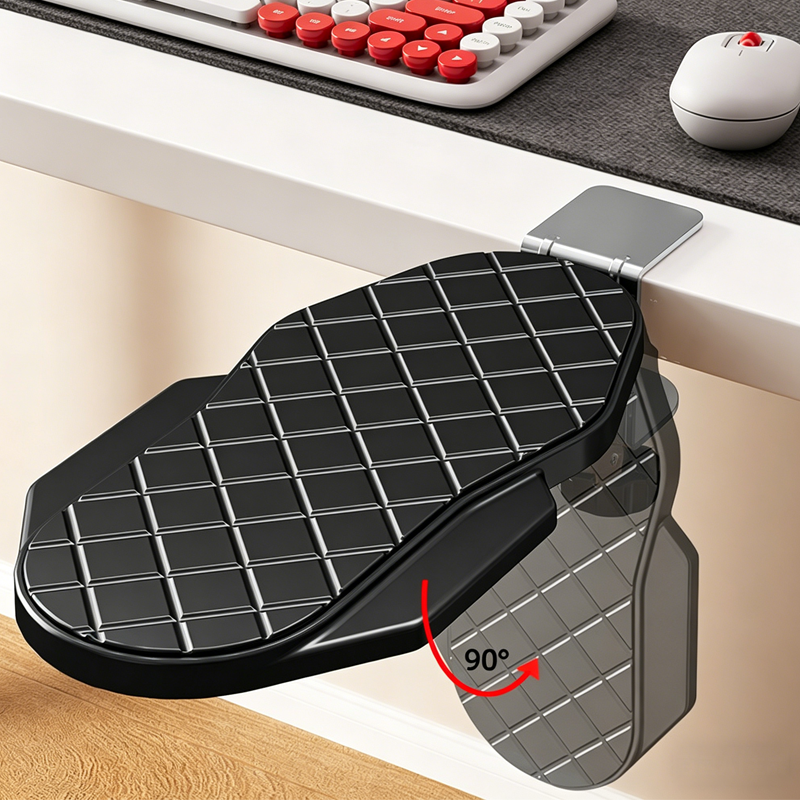 Bracciolo ergonomico da scrivania con morsetto