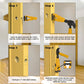 Utensile per installazione serratura porta