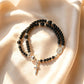 Bracciale Rosario a Doppio Giro con Perline