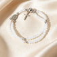 Bracciale Rosario a Doppio Giro con Perline