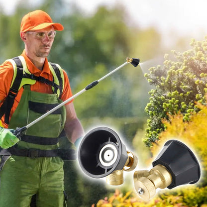 Ugello di nebulizzazione a vortice ad aria ad alta pressione per applicazioni agricole
