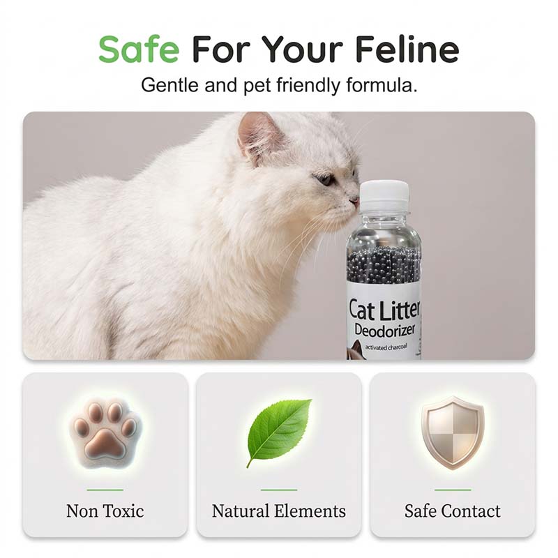 Perle Deodoranti Profumate per Lettiera Gatto