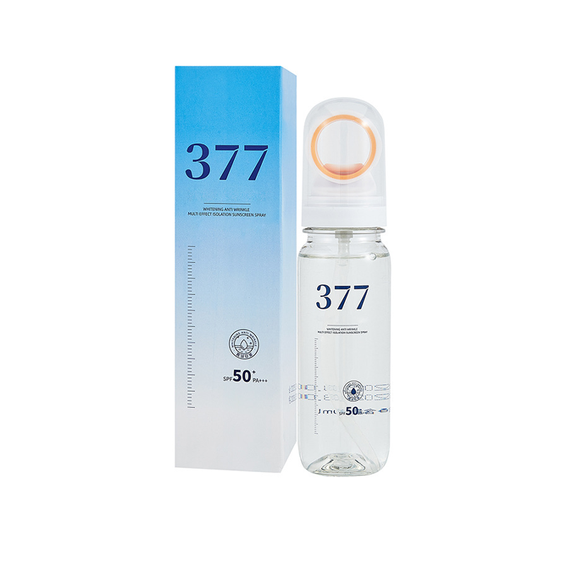 Spray solare schiarente e antirughe SPF 50+