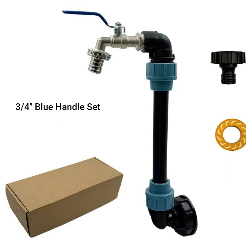 Set completo di raccordi per serbatoi IBC