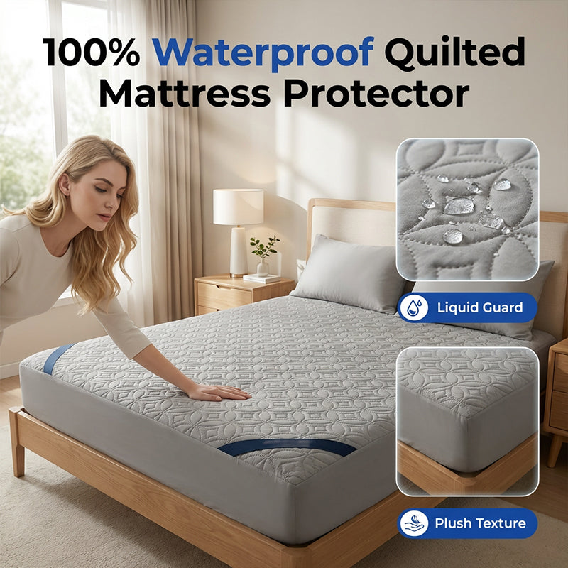 🛏️ Tapis de protection premium – résistant à l'eau, à l'activité physique et aux substances nocives – protège contre les allergies, les allergies et les allergies – idéal pour les allergies, les enfants et les ménages ✨🛡️