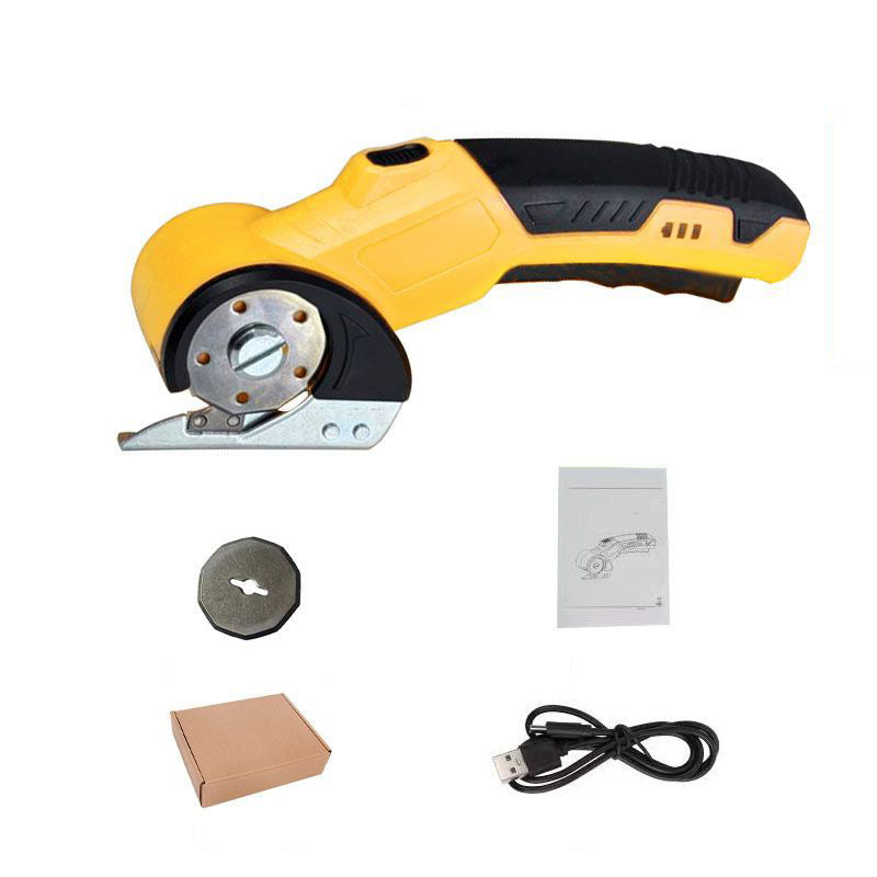 Kit Forbici Elettriche per Tessuto, Ricaricabili e Senza Fili, Taglierina Portatile
