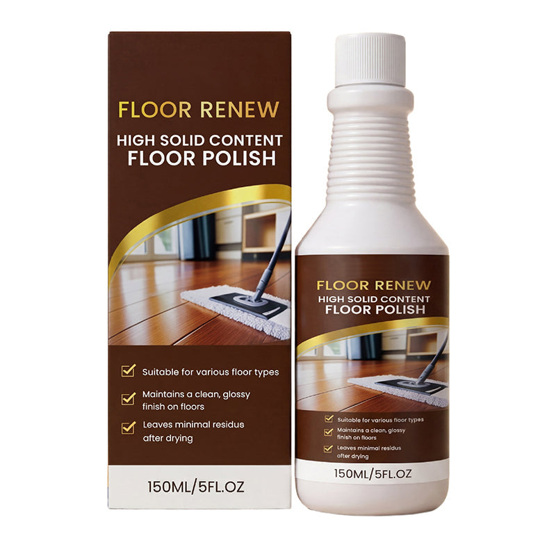 ⏰🔥OFFERTA LIMITATA 50% DI SCONTO! 🧴 Lucidante e Restauratore per Pavimenti ad Alto Contenuto Solido – Ripristina la Lucentezza, Protegge i Pavimenti e Rimuove i Graffi Senza Sforzo ✨🏠