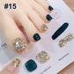 Set di Smalti per Unghie Glitter Bicolore Glamoroso