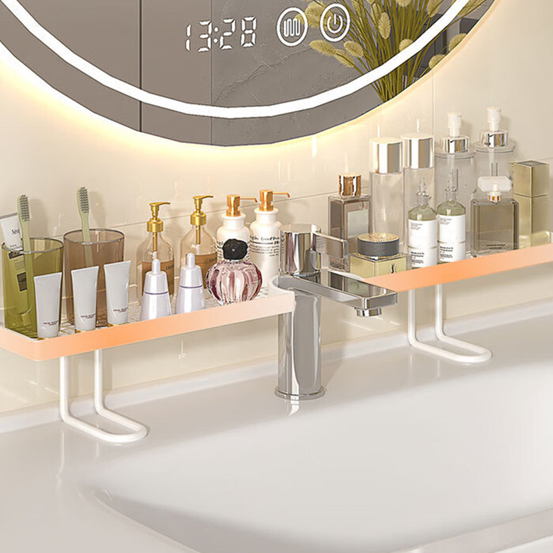 🔥50% di Sconto Offerta Limitata! 💦 Addio al Disordine e al Calcare sul Piano Lavandino 🔥 Mensola Organizer per Lavandino da Appoggio sul Rubinetto