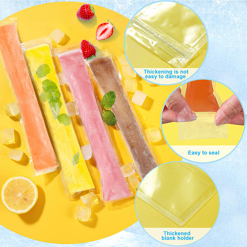 🍧✨ Sacchetti Monouso per Ghiaccioli – Fai i Tuoi Ghiaccioli Rinfrescanti a Casa ❄️