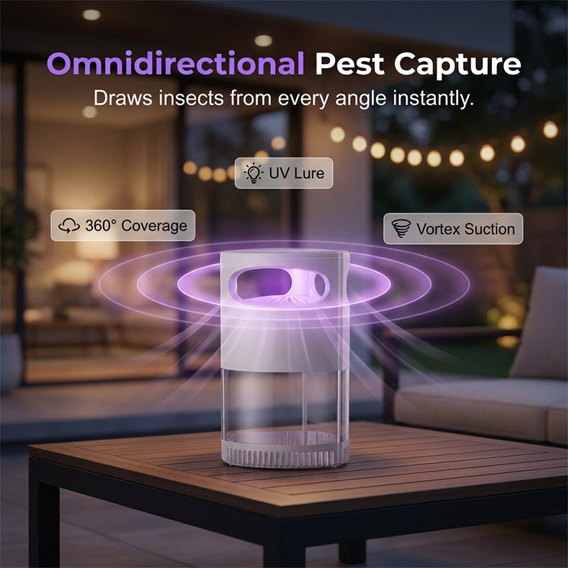 🔥OFFERTA IMPERDIBILE 💥50K+ venduti! 🦟 60% DI SCONTO! Lampada UV Antizanzare – silenziosa, USB, senza sostanze chimiche. 🔇🌙