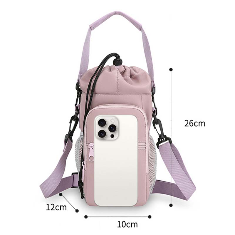Borsa Porta Borraccia Multifunzionale con Tasche