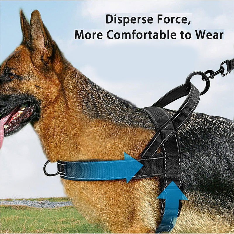 Imbracatura tattica per cani resistente con maniglia