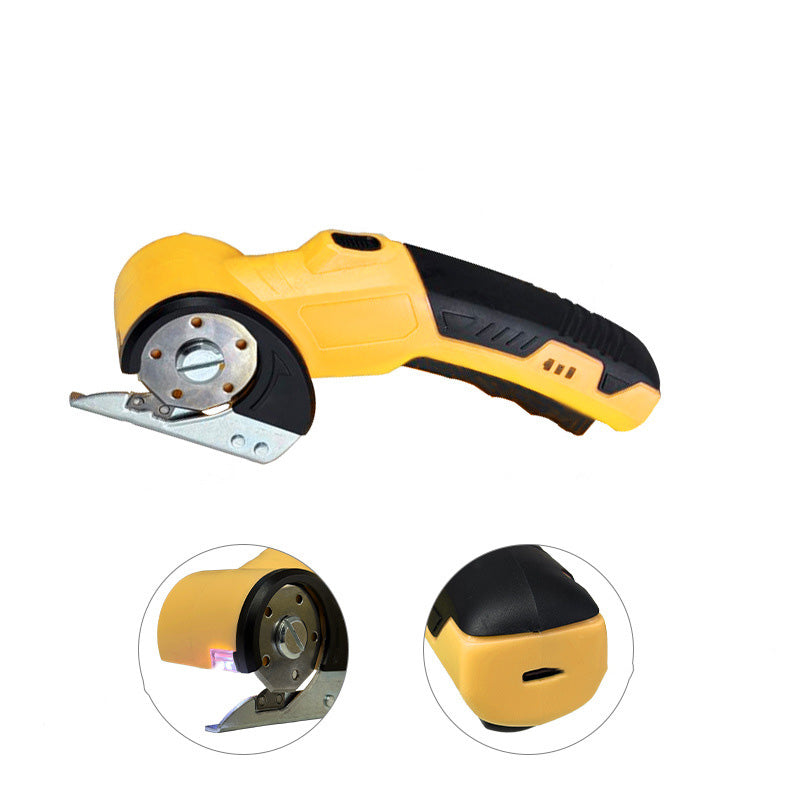 Kit Forbici Elettriche per Tessuto, Ricaricabili e Senza Fili, Taglierina Portatile