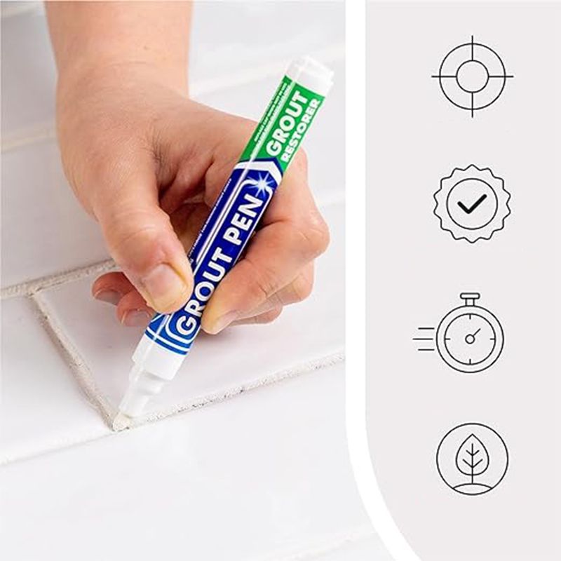 Penna per Vernice Impermeabile per Fughe delle Piastrelle