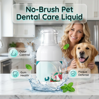 🐾Liquido per l'igiene dentale degli animali senza spazzolino: prenditi cura dei denti del tuo animale più facilmente🦷