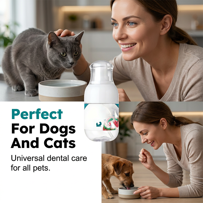 🐾Liquido per l'igiene dentale degli animali senza spazzolino: prenditi cura dei denti del tuo animale più facilmente🦷