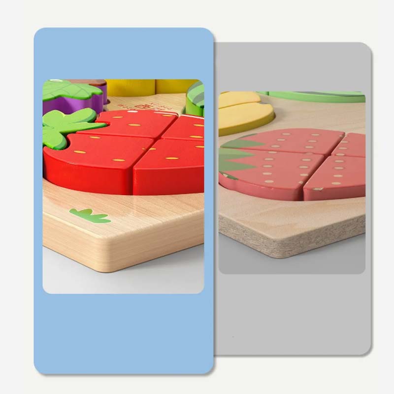 Puzzle 3D in Legno Educativo