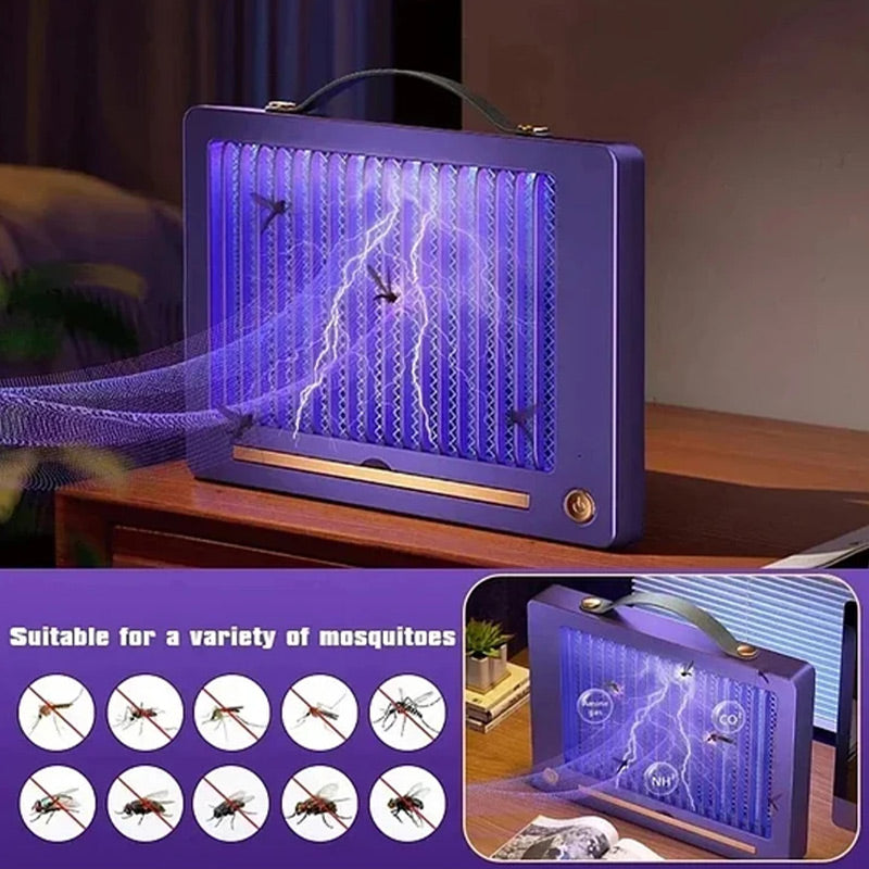 Lampada elettrica antizanzare da parete