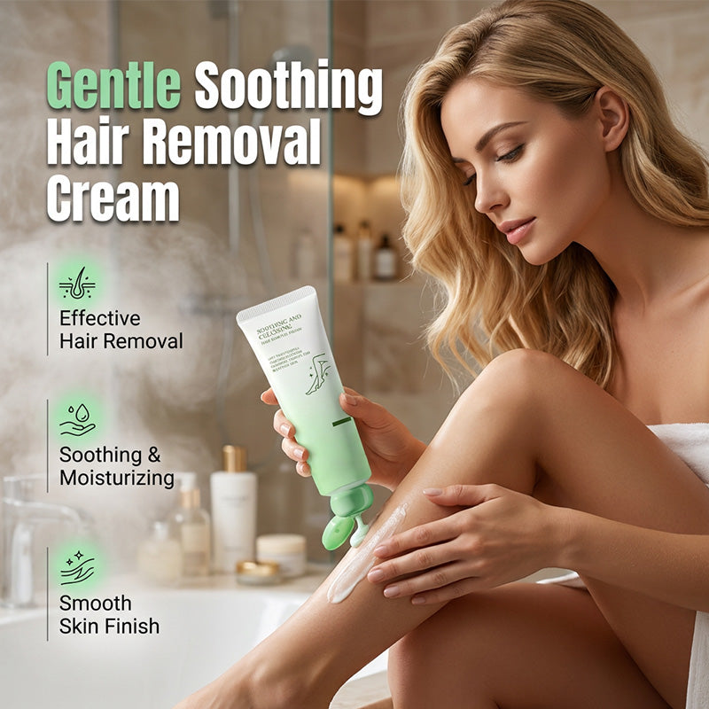 Crema depilatoria lenitiva per pelle liscia