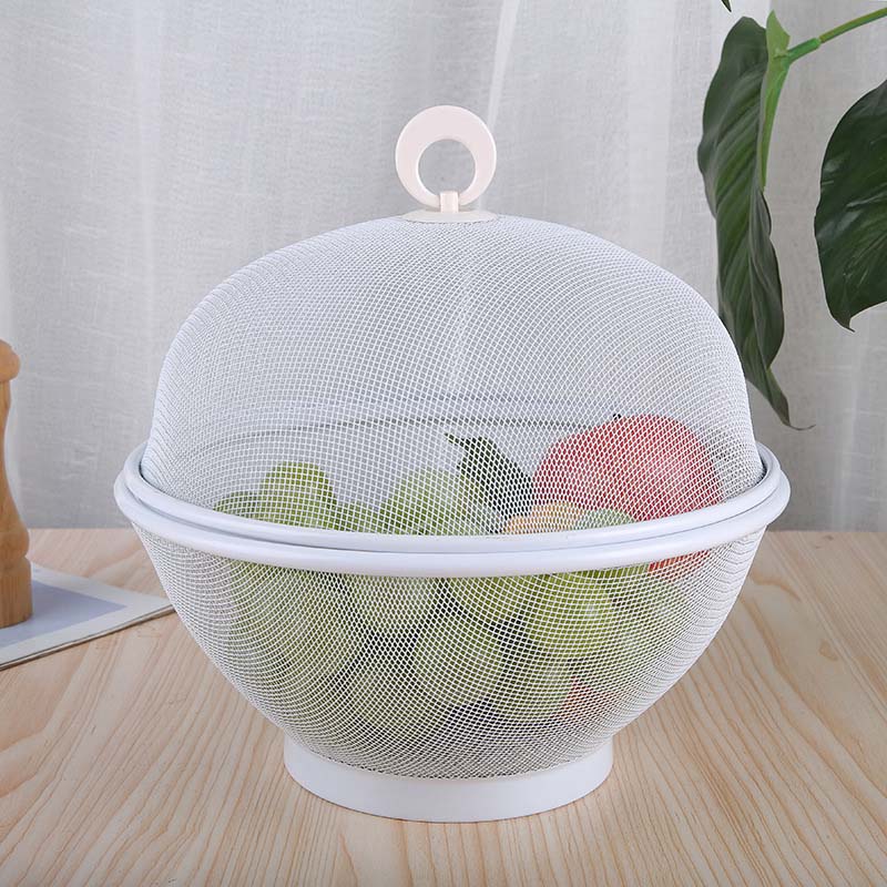 Cestino per frutta con coperchio