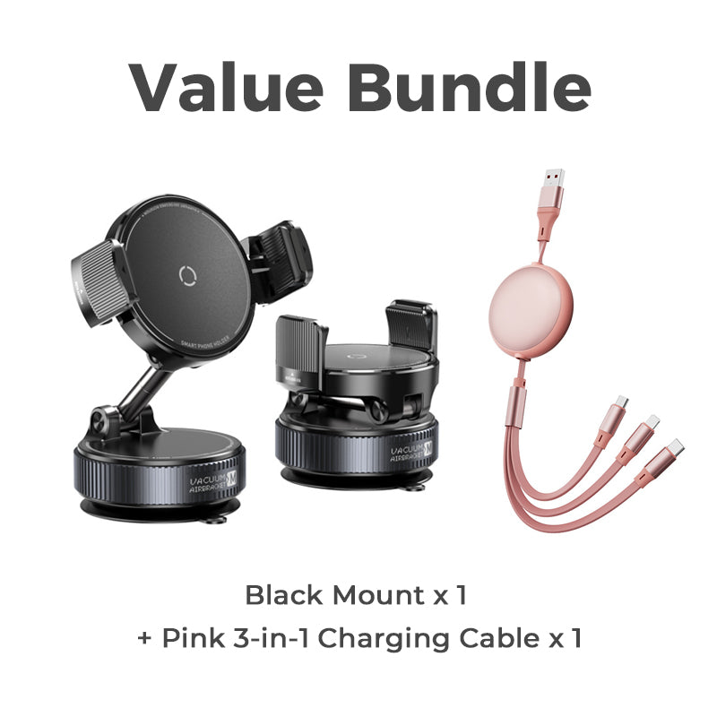 📢📢 50% DI SCONTO ORA! ⏰ Supporto Auto Magnetico con Ventosa – Magneti N55, Rotazione 1080° & Montaggio Rapido – Perfetto per una Guida Sicura 🔧✨
