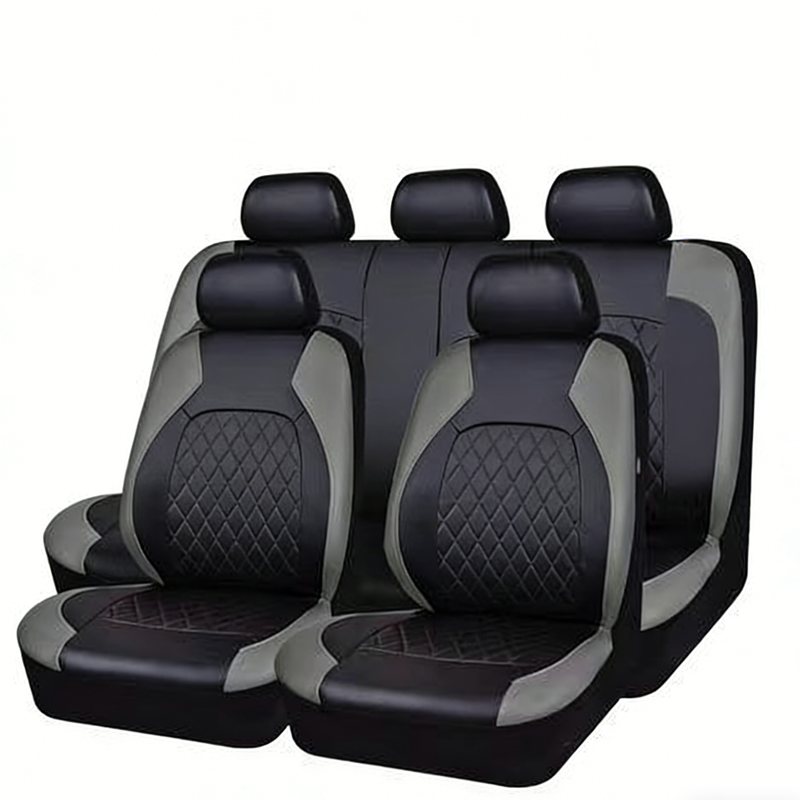 🔥Oltre 50.000 Venduti 🚗 Set 9 Pezzi Coprisedili in Ecopelle Trapuntata – Accessorio per Interni Auto ⏰