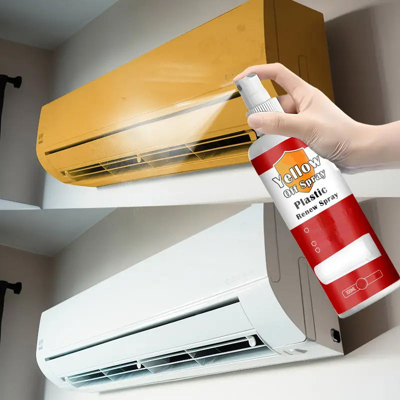 Detergente spray per il rinnovo della plastica anti-ingiallimento
