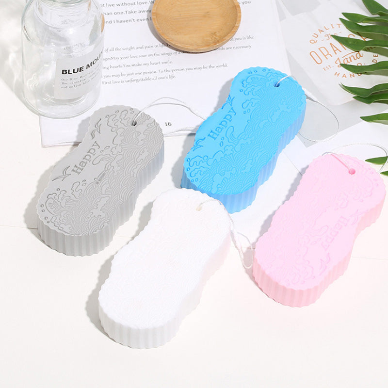 🛁Spugna da bagno morbida in PVA✨Texture delicata sulla pelle, anche quella sensibile. Altamente elastica, doppia superficie per pulire sporco e sudore. Si asciuga velocemente, senza cattivi odori.