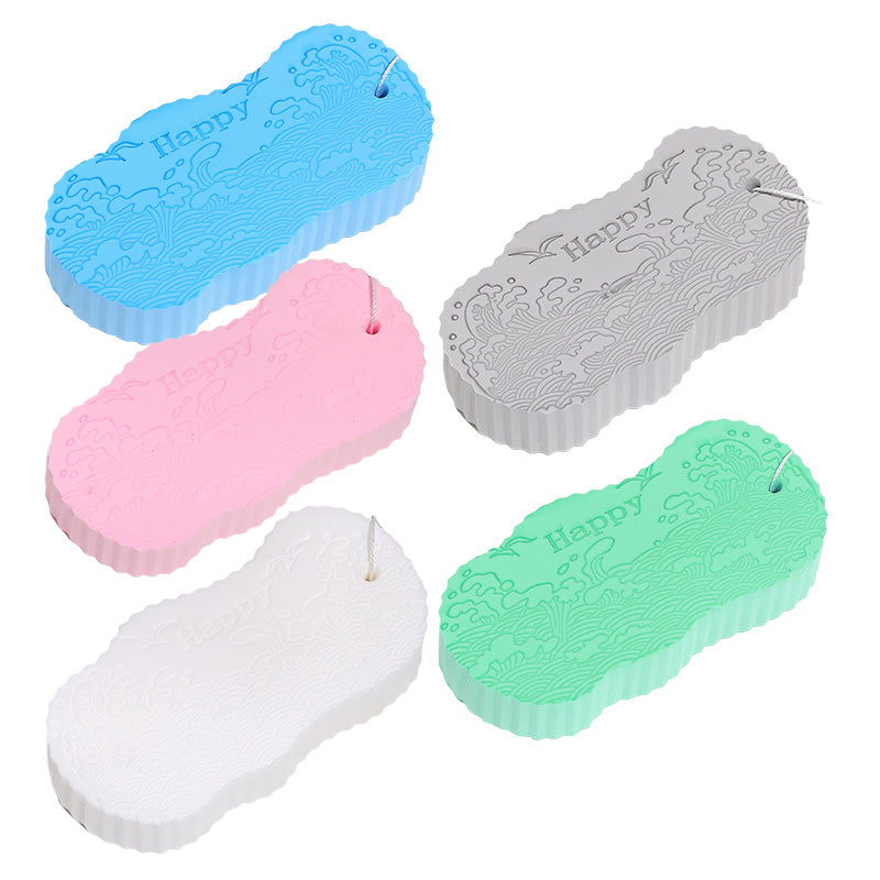 🛁Spugna da bagno morbida in PVA✨Texture delicata sulla pelle, anche quella sensibile. Altamente elastica, doppia superficie per pulire sporco e sudore. Si asciuga velocemente, senza cattivi odori.