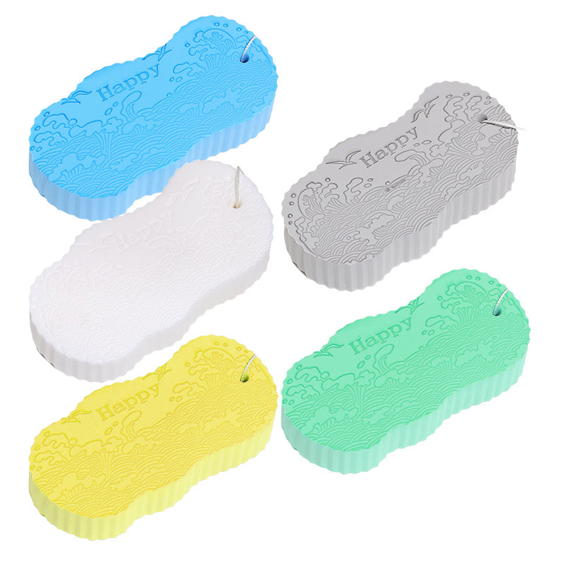 🛁Spugna da bagno morbida in PVA✨Texture delicata sulla pelle, anche quella sensibile. Altamente elastica, doppia superficie per pulire sporco e sudore. Si asciuga velocemente, senza cattivi odori.
