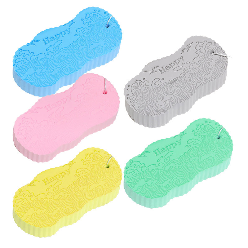 🛁Spugna da bagno morbida in PVA✨Texture delicata sulla pelle, anche quella sensibile. Altamente elastica, doppia superficie per pulire sporco e sudore. Si asciuga velocemente, senza cattivi odori.