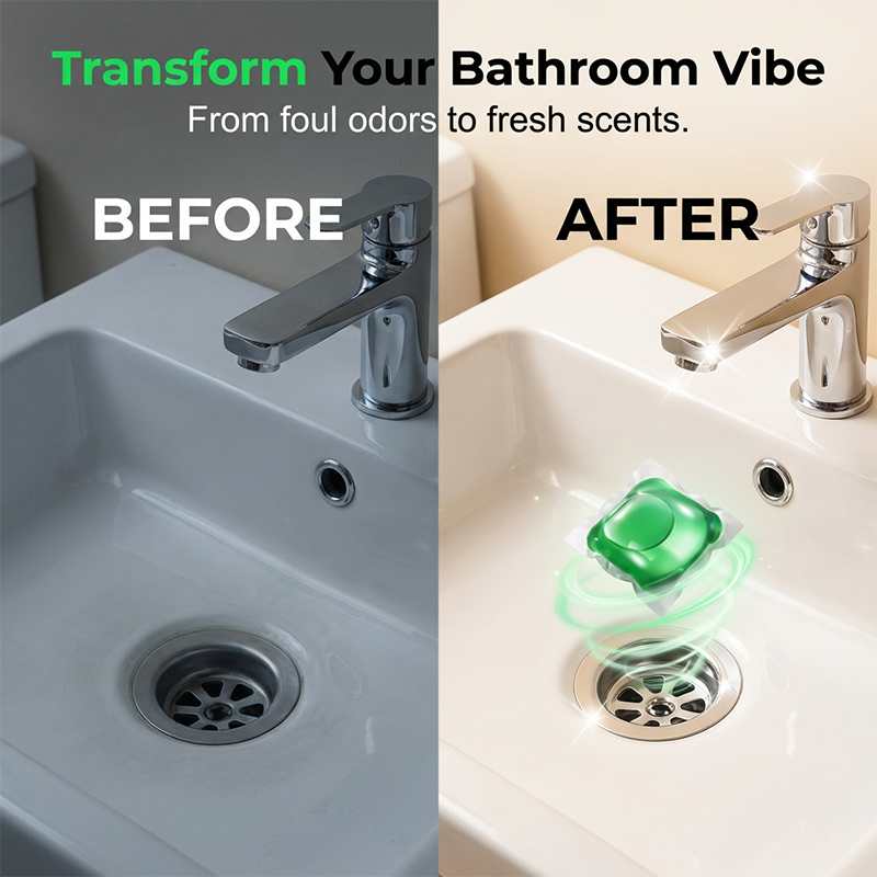 🌱♻️ Capsule Deodorizzanti Bio-Enzimatiche – La soluzione eco-friendly per scarichi senza odori! 🚿🍃