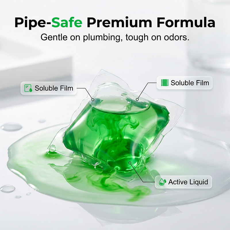 🌱♻️ Capsule Deodorizzanti Bio-Enzimatiche – La soluzione eco-friendly per scarichi senza odori! 🚿🍃