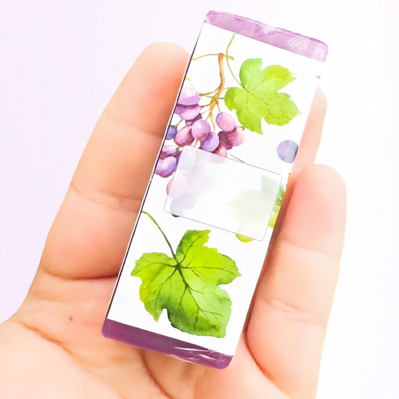 Sapone detergente portatile al profumo d’uva