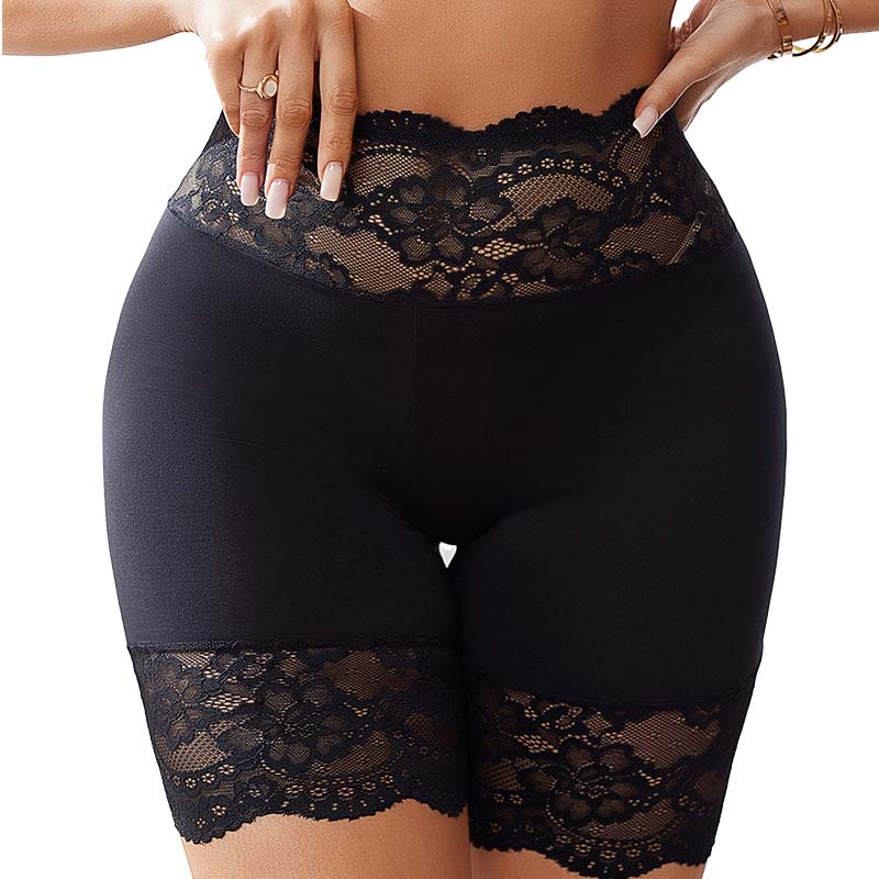Mutandine di sicurezza in pizzo elasticizzato da donna
