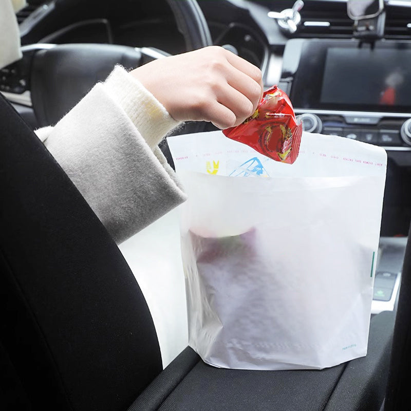 Sacchetti per la pulizia dell’auto autoportanti e autoadesivi