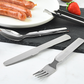 Set di posate portatile 4 in 1 in acciaio inox