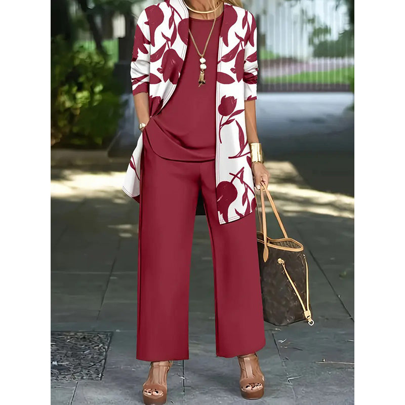 Set da donna casual e comodo, 3 pezzi